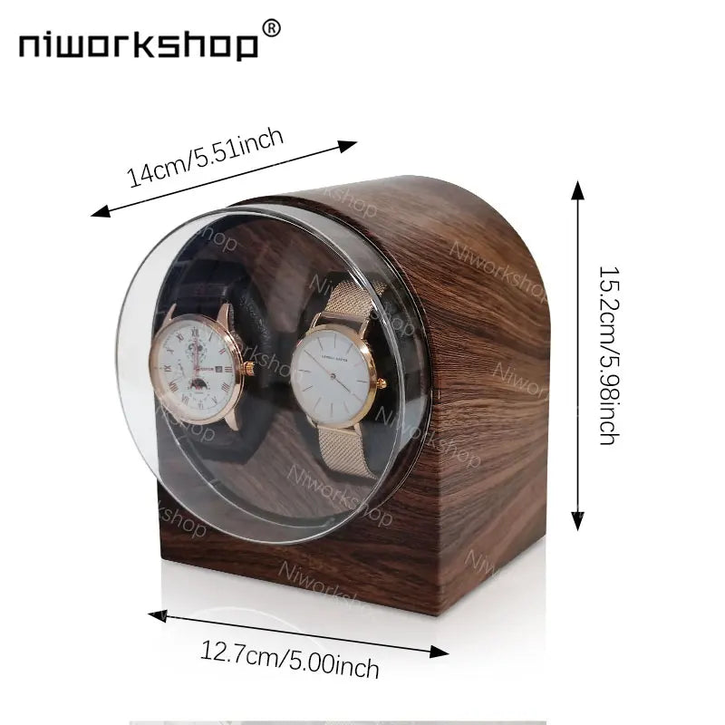 Bobina giratoria para guardar relojes